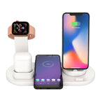 with wireless charging White / White