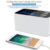 CDA30 20W 3 USB Ports + USB-C / Type-C Ports Multi-function Charger with LED Display, US Plug, US Plug