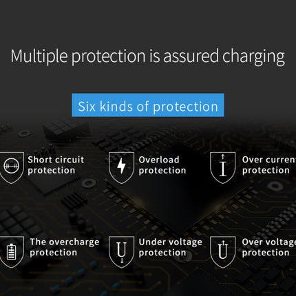 CDA33Q 40W QC 3.0 USB + 3 USB Ports + USB-C / Type-C Ports Multi-function Charger with LED Display, EU Plug, EU Plug