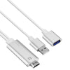 Onten 7562 USB Female to HDMI Phone to HDTV Adapter Cable for iPhone / Android