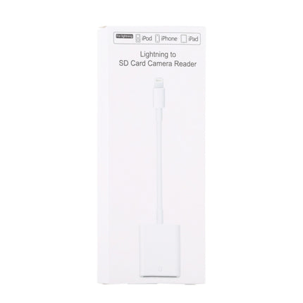 NK105 8 Pin to SD Card Camera Reader Adapter, Compatible with IOS 9.1 and Above Systems, NK105
