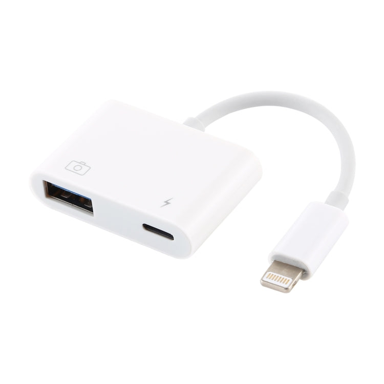 NK101 8 Pin to USB Camera Reader Adapter, Compatible with IOS 9.1 and Above Systems, NK101