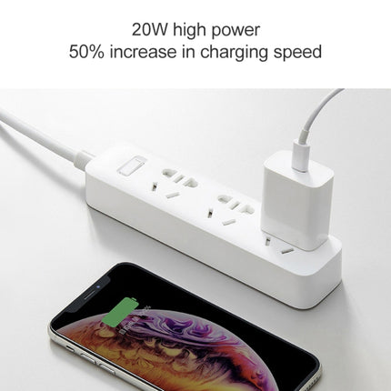 Original Xiaomi AD201 20W Single USB-C / Type-C Interface Travel Charger Quick Charge Version, US Plug, 20W