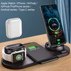 6 in 1 10W Qi Standard Wireless Charger Stand