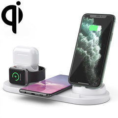 6 in 1 10W Qi Standard Wireless Charger Stand