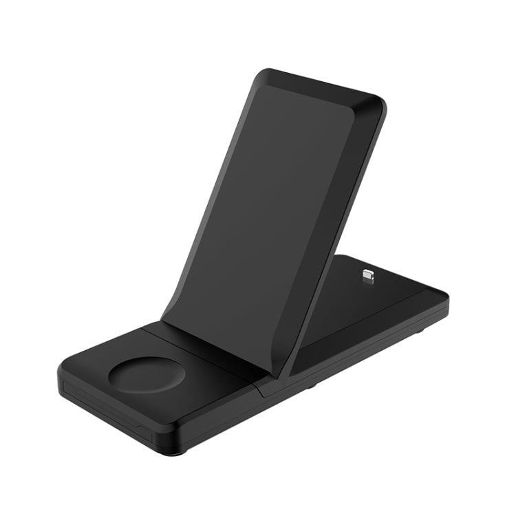 H6 3 in 1 Portable Folding Wireless Charger for iPhone + iWatch + AirPods