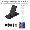 H6 3 in 1 Portable Folding Wireless Charger for iPhone + iWatch + AirPods