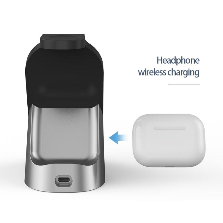 H18 3 in 1 Quick Wireless Charger for iPhone, Apple Watch, AirPods and other Android Smart Phones