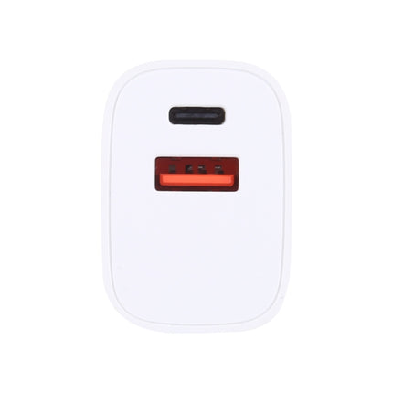 T085 20W USB + Type-C Fast Charging Travel Power Adapter, EU Plug, IP8G0711EU, IP8G0711US