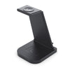 HQ-UD21 3 in 1 Folding Mobile Phone Watch Multi-Function Charging Stand Wireless Charger for iPhones & Apple Watch & Airpods, HQ-UD21