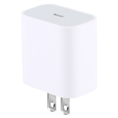 PD 20W Single USB-C / Type-C Interface Travel Charger, US Plug, 20W US Plug