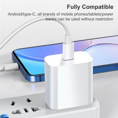 PD 20W Single USB-C / Type-C Interface Travel Charger, US Plug, 20W US Plug