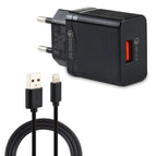 with 8 Pin Cable / Black
