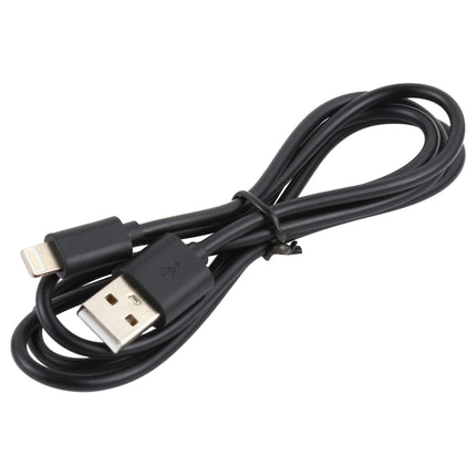 LZ-728 2 in 1 18W QC 3.0 USB Interface Travel Charger + USB to 8 Pin Data Cable Set, EU Plug, Cable Length: 1m, with 8 Pin Cable