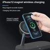 T268 5 in 1 15W Multi-function Magnetic Wireless Charger for iPhone 12 Series & Apple Watchs & AirPods 1 / 2 / Pro, with LED Light