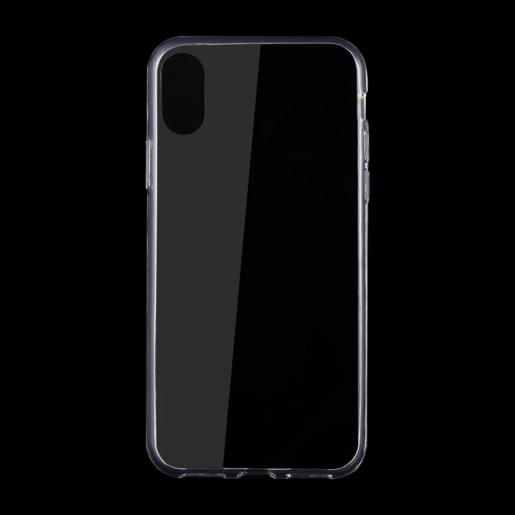 For iPhone X / XS 50pcs For iPhone X 0.75mm Ultra-thin Transparent TPU Protective Case, iPhone X / XS