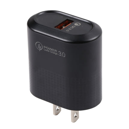 LZ-2117 18W QC3.0 3.1A USB Fast Charger, US Plug, US Plug