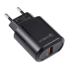 EU Plug / Black