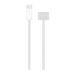 USB-C / Type-C to Magsafe 3 Braided Fast Charging Data Cable, Length: 2m, Blue, White