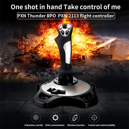 PXN PXN-2113 PC Game Imitate Flight Controller Flying Rocker, PXN PXN-2113