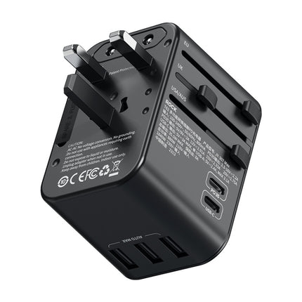 ROCK T62 35.5W Global Travel Multifunctional Plug PD Charger Power Adapter, T62