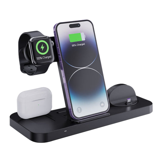 6 in 1 Multifunctional Foldable Vertical Wireless Charger