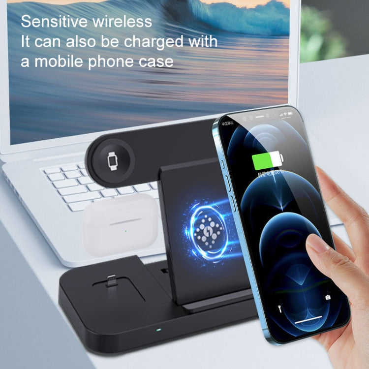 6 in 1 Multifunctional Foldable Vertical Wireless Charger