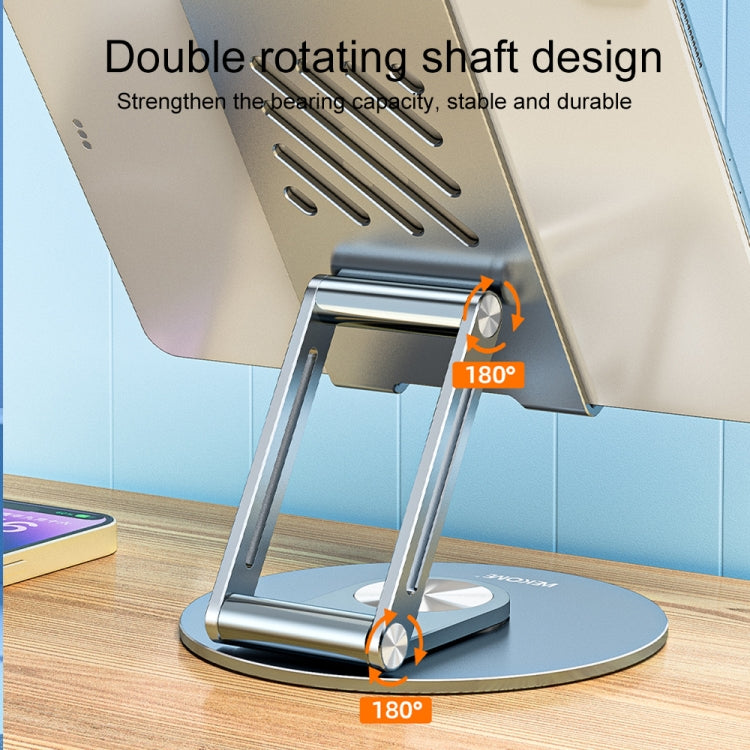 WK WA-S101 Aluminum Alloy Rotatable Desktop Phone Tablet Stand