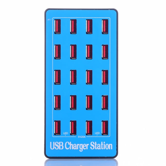 100W 20 In 1 Multi-function Smart USB Charging Station, A5+