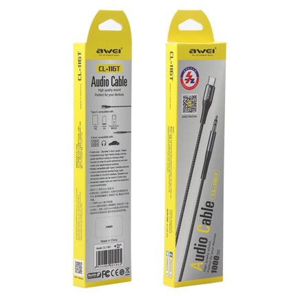 awei CL-116T Type-C / USB-C to 3.5mm Hi-Fi Audio Cable