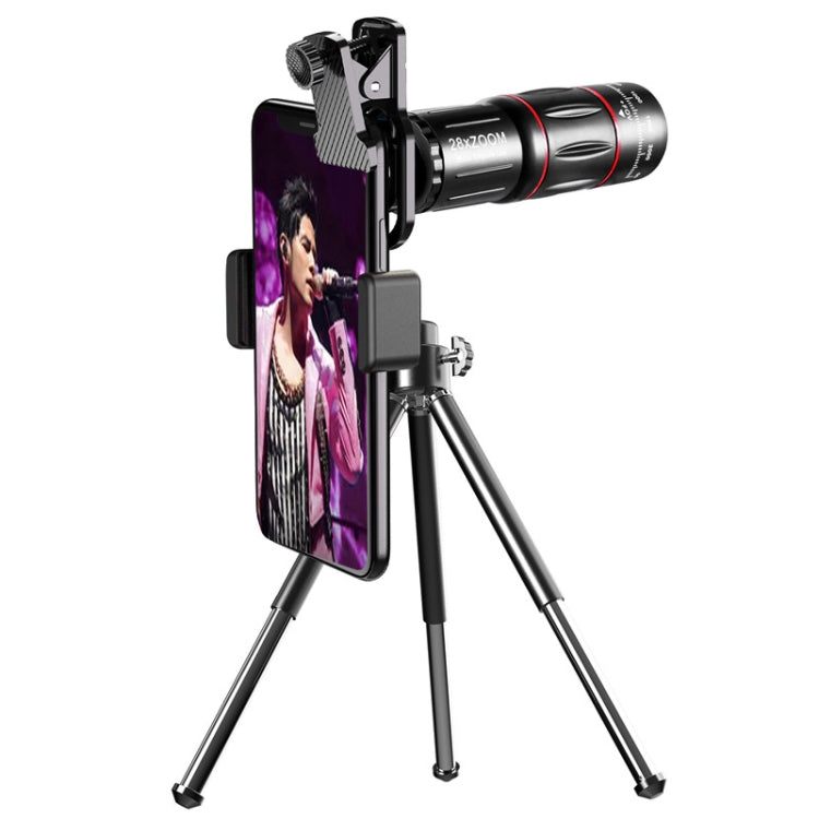 W28-QK Mobile Phone Universal Lens Telescope 28X Big Pocket Set, Big Pocket