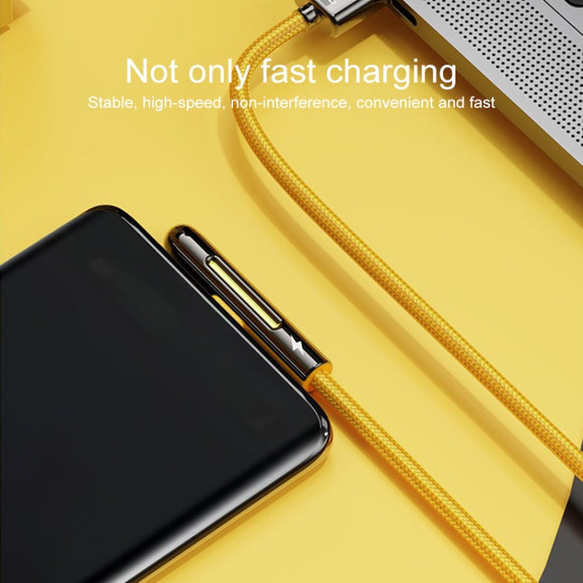 ROCK M3 Type-C / USB-C T-shape PD Fast Charging Data Cable, Length: 1m