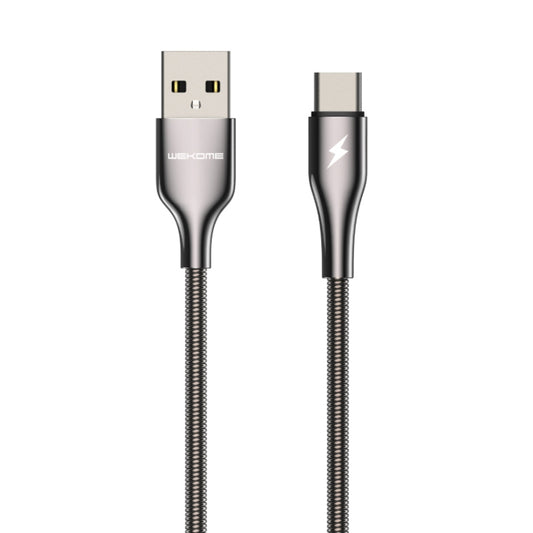 WK WDC-114a 1m 3A King Kong Pro Series USB to USB-C / Type-C Data Sync Charging Cable, USB-C / Type-C