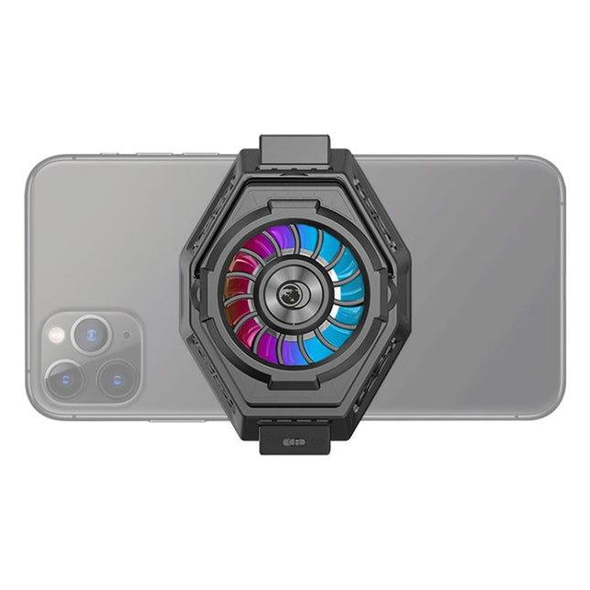 MB-F3 Mobile Phone Live Broadcast Gaming Semiconductor Radiator Back Clamp Cooling Fan, MB-F3