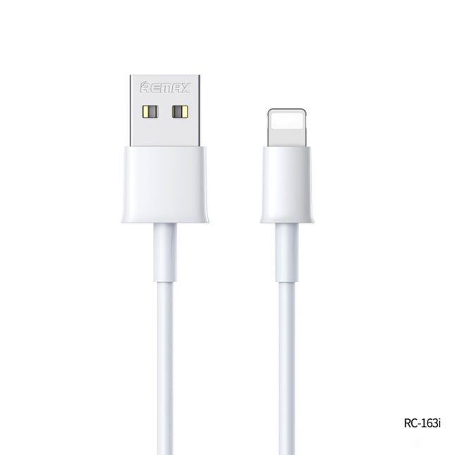 Remax RC-163i 2.1A 8 Pin Fast Charging Pro Data Cable, Length: 1m, 8 Pin