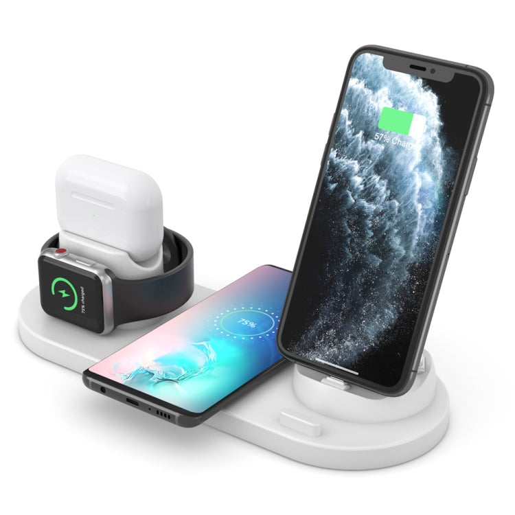 HQ-UD15-upgraded 6 in 1 Wireless Charger For iPhone, Apple Watch, AirPods and Other Android Phones