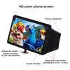 F10 12 inch Universal 3D Mobile Phone Screen Magnifying Glass Portable Video Magnifying Telescopic Mobile Phone Holder