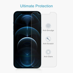 For iPhone 12 Pro Max 50pcs 0.26mm 9H 2.5D Tempered Glass Film (Slotted), For iPhone 12 Pro Max