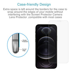 For iPhone 12 Pro Max 0.26mm 9H 2.5D Tempered Glass Film (Open Hole), For iPhone 12 Pro Max