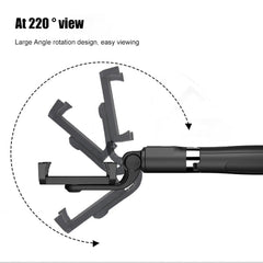 2 in 1 Foldable Bluetooth Shutter Remote Selfie Stick Tripod for iPhone and Android Phones