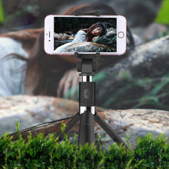 2 in 1 Foldable Bluetooth Shutter Remote Selfie Stick Tripod for iPhone and Android Phones