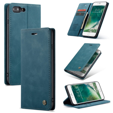 CaseMe-013 Multifunctional Retro Frosted Horizontal Flip Leather Case for iPhone 7 Plus / 8 Plus, with Card Slot & Holder & Wallet