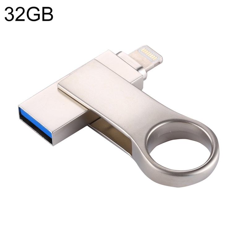 RQW-10D 2 in 1 USB 2.0 & 8 Pin 32GB Flash Drive, RQW-10D