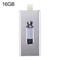 RQW-02  3 in 1 USB 2.0 & 8 Pin & Micro USB 16GB Flash Drive, RQW-02 Red, RQW-02 Silver, RQW-02 Black, RQW-02 Gold, RQW-02 Blue