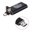 easyflash RQW-01B 3 in 1 USB 2.0 & 8 Pin & Micro USB 64GB Flash Drive, RQW-01B Black