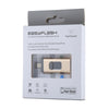 easyflash RQW-01B 3 in 1 USB 2.0 & 8 Pin & Micro USB 128GB Flash Drive, RQW-01B Gold