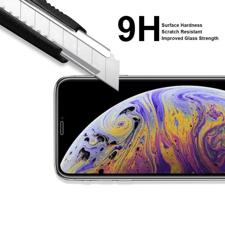 For iPhone 11 Pro Max / XS Max 5pcs ENKAY Hat-Prince 0.26mm 9H 2.5D Tempered Glass Film, For XS Max (5 PCS)