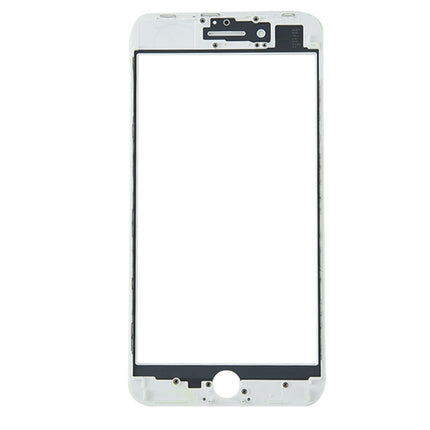 for iPhone 8 Plus Front Screen Outer Glass Lens with Front LCD Screen Bezel Frame, For iPhone 8 Plus (Frame)