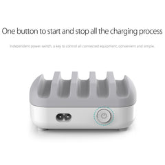 ORICO DUK-5P 40W 5 USB Ports Smart Charging Station with Phone & Tablet Stand