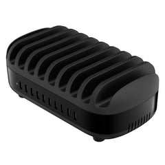 ORICO DUK-10P 120W 10 USB Ports Smart Charging Station with Phone & Tablet Stand, EU Plug, EU Plug(Black), EU Plug(White), US Plug(White), US Plug(Black), UK Plug(Black), UK Plug(White), AU Plug(Black), AU Plug(White)